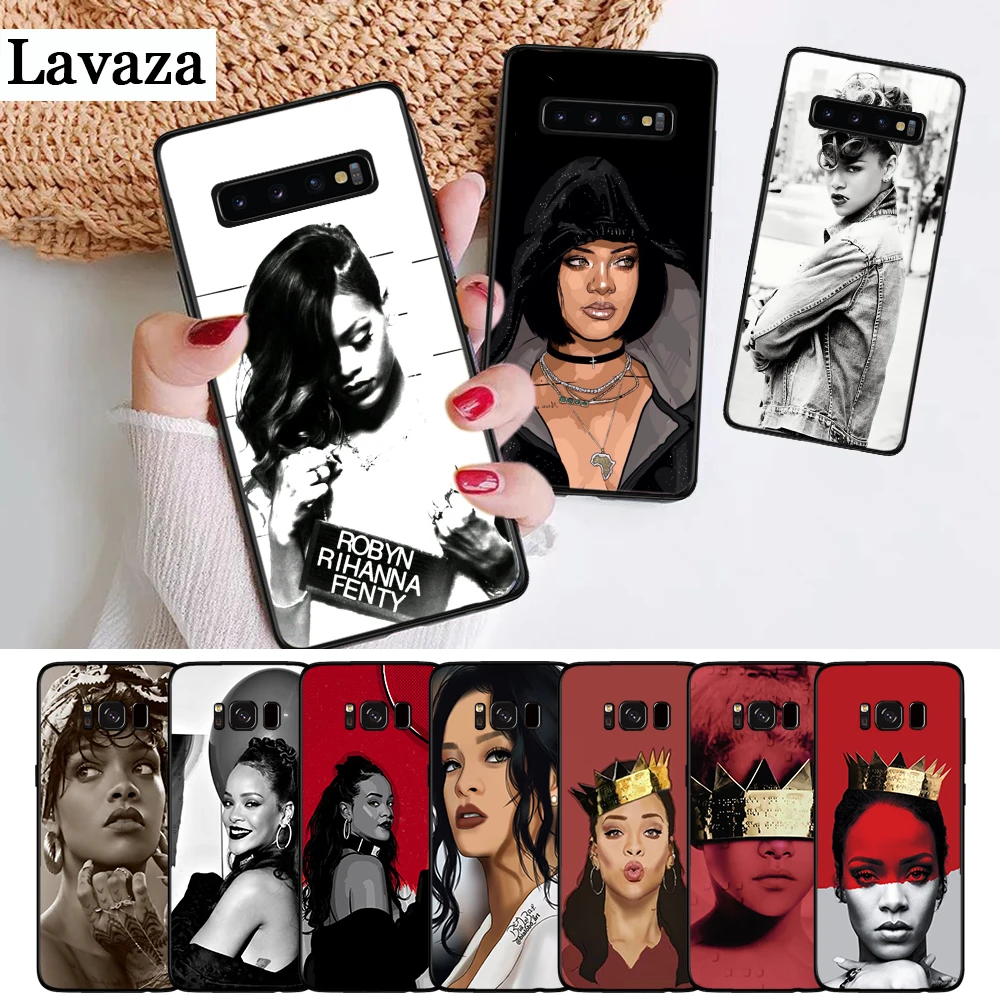 

Lavaza Rihanna Anti Work Drake Silicone Case for Samsung S6 Edge S7 S8 Plus S9 S10 S10e Note 8 9 M10 M20 M30