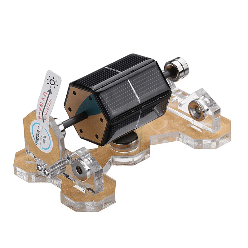 Solar Magnetic Levitation Motor Levitating Stand Pädagogisches Lehrmodell