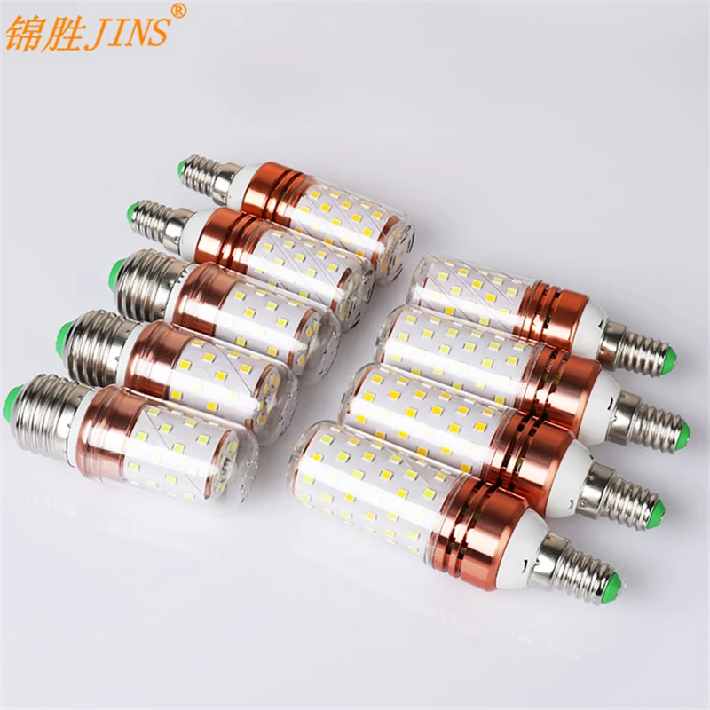 

AC85-265V E27/E14 SMD2835 LED Bulb Chandelier Candle lampada led Light For Home For chandelier outdoor courtyard lamp