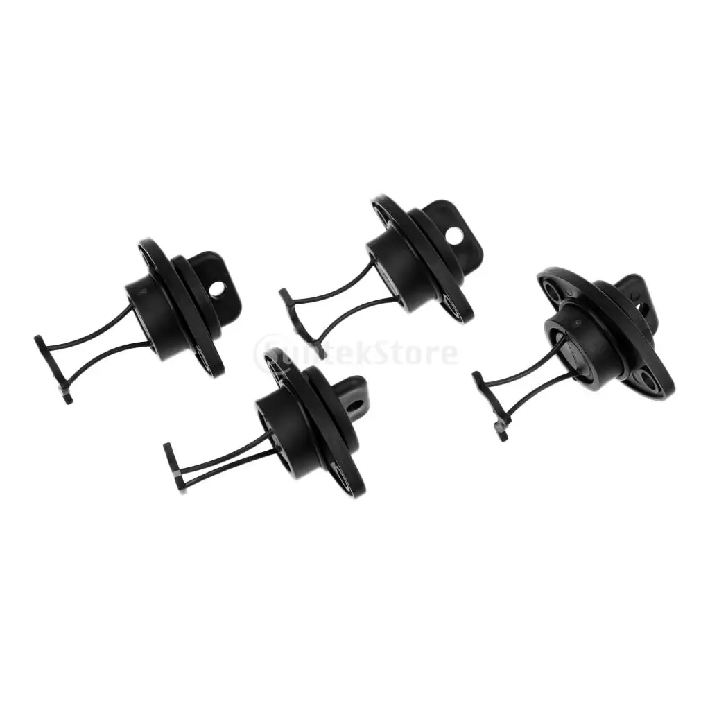 20pcs Marine Kayak Canoe Boat Aluminum Tri Grip Tri Bulb Rivets & 20pcs Hull Drain Plugs Bungee Kit Hardware Accessories