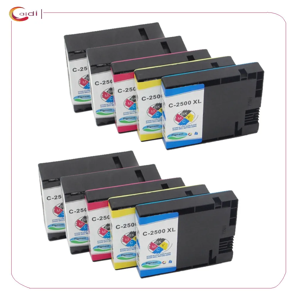 10 Pcs Compatible Canon Ink Cartridge Pgi2500xl Pgi2500 For Maxify