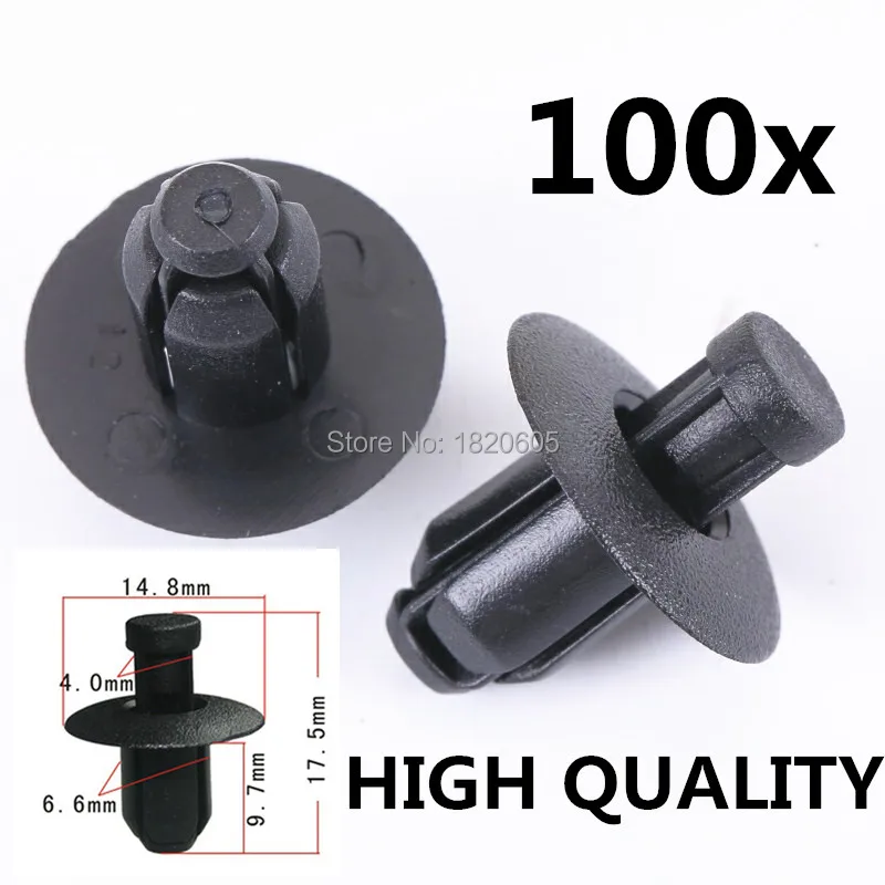 100Pcs Cowl Bumper Push Type Retainer Clip Retainer Fastener Clips 86155 2H100 For Hyundai
