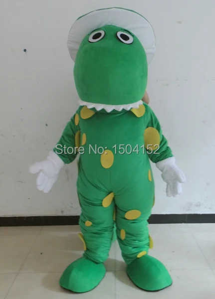 

High quality Dorothy the Dinosaur Mascot Costume terms head material Free shipping