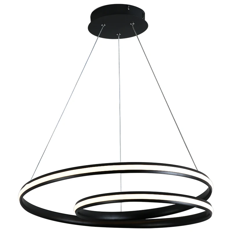 

Simple modern Acrylic Round living room chandelier restaurant lamps LED Lustre bedroom Chandeliers Lighting Fixture Dimmable