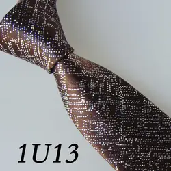 2018 последняя версия коричневый галстук полиэстер узкий галстук сплошной Цвет галстук Для мужчин 5 см Блестящий галстук свадебные жених