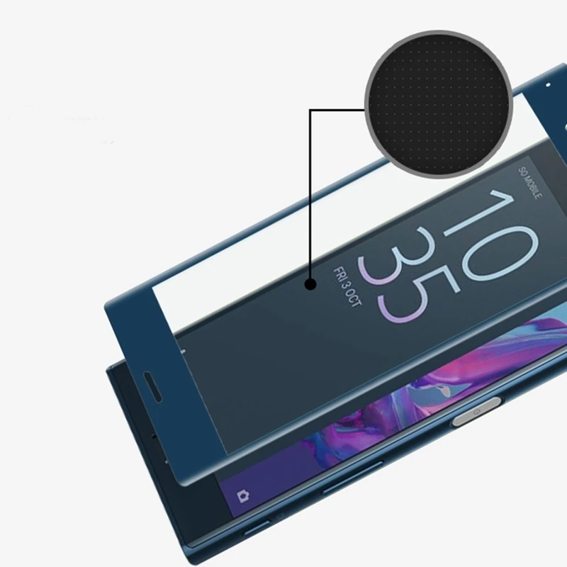 3D полное покрытие закаленное стекло для Sony Xperia XA XA1 Ultra XC X Compact XZS XZ Premium XP защита