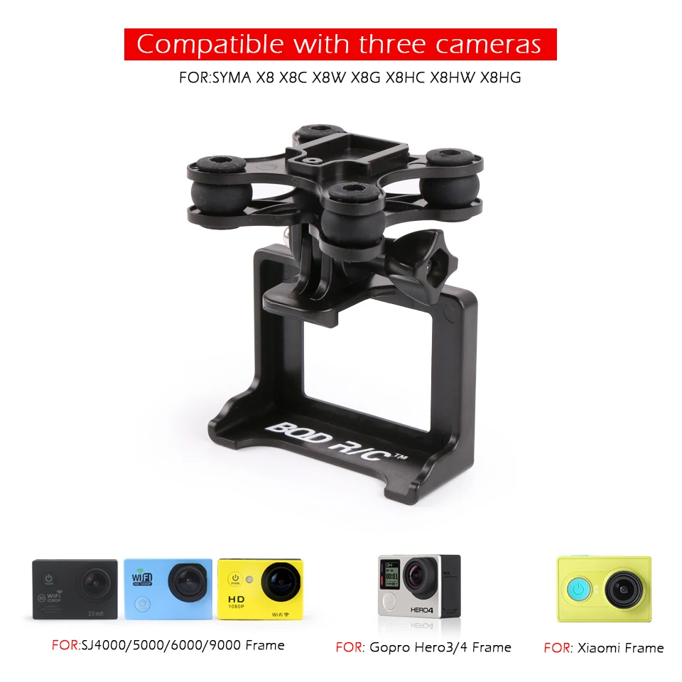 For Syma X8HG X8 X8C X8W X8G X8HW X16 Camera Holder in RC Parts Drone RC