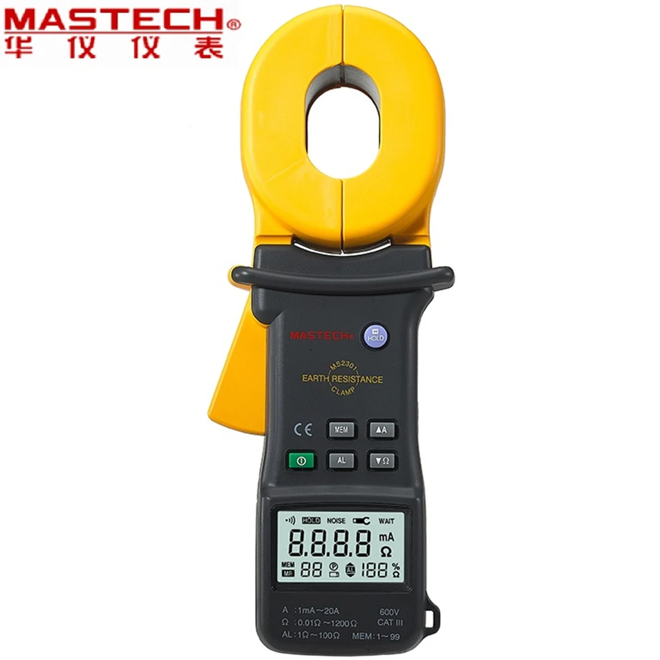 MASTECH MS2301 Protable 0.01Ohm High Accuracy Digital Advanced Earth