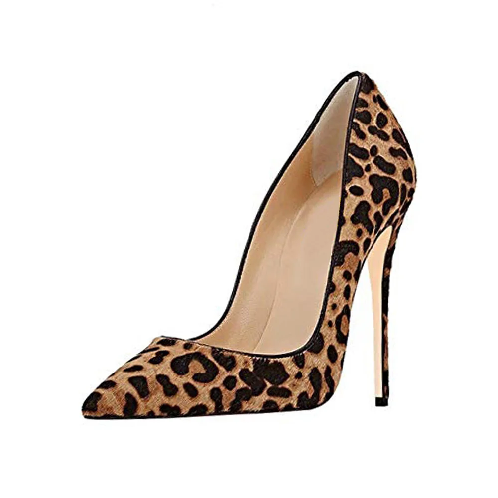leopard heels