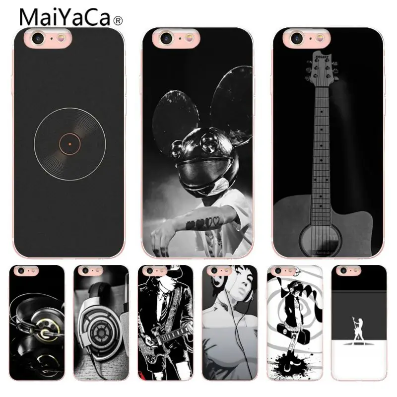 Чехол для телефона MaiYaCa C-Music с УФ струйной печатью и грубой iPhone 8 7 6 6S Plus 5 5S SE 5C |