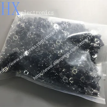 

Free Shipping 200PCS 6 * 6 * 4.3MM touch switch SMD 4 feet micro switch / button switch SMD switch 6MMX6MMX4.3MM
