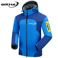 Spring Outdoor Softshell Jacket Men Hunting Hiking Waterproof Polartec Trekking Windbreaker Clothing Rain Climbing Sport Coats