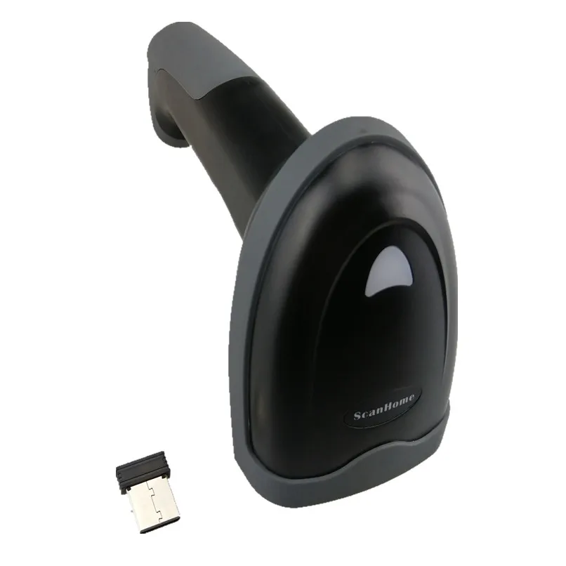Latest Wireless Barcode Scanner Gun Sweep Supermarket Shop 1D Scan