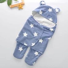 Новорожденные Одеяло хлопковые мягкие детские товары пеленание Обёрточная бумага sleepsack Мантас Para Bebes