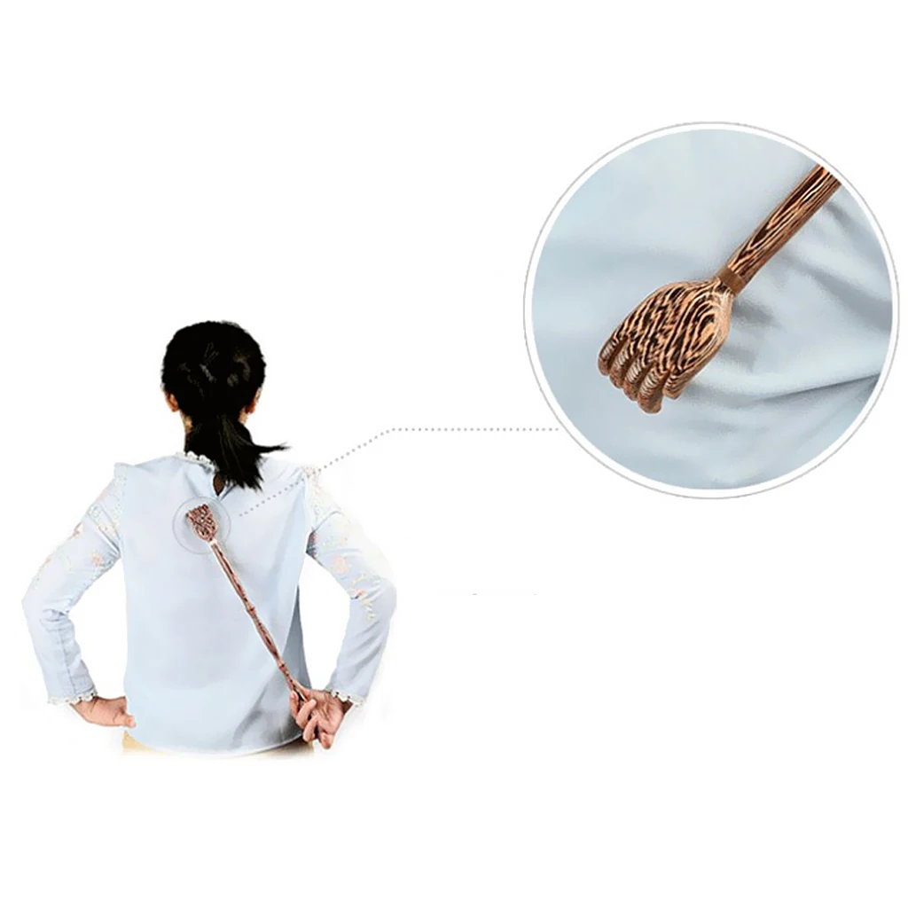 Wooden Back Scratchers, 18inch for Pregnant Elderly People Who Need Longer Hands Relief from Itching