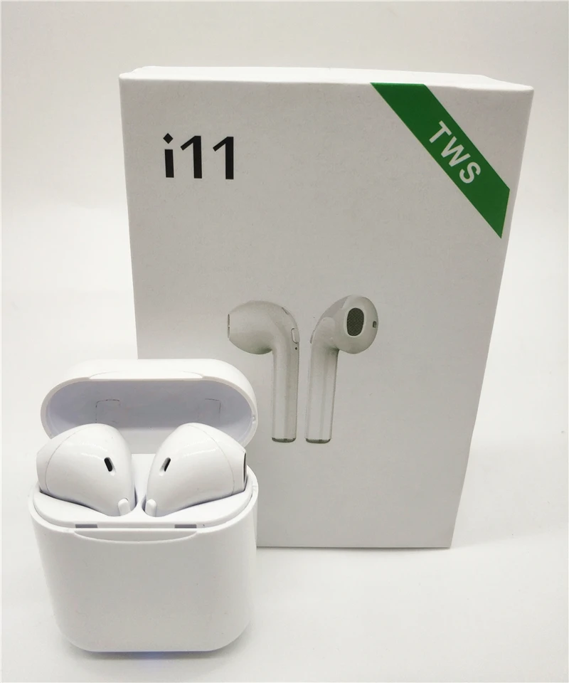 

Universal Wireless Bluetooth 5.0 i11 TWS Earphones Mini Earbuds Stereo With Charging Box For Iphone Samsung S6 Xiaomi Andriod
