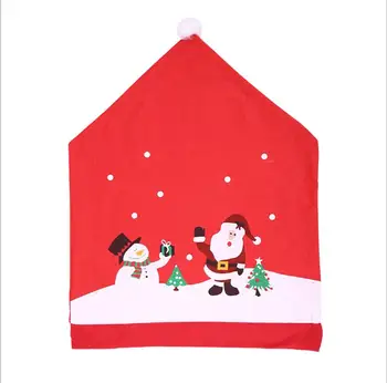 

Christmas caps hats Ornaments for chair decoration A092