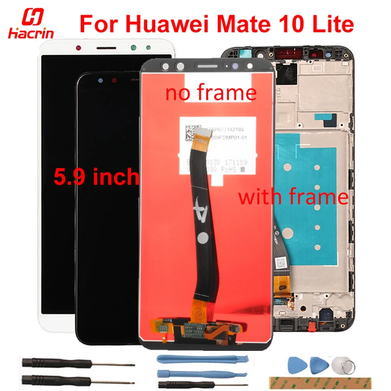 

For Huawei Mate 10 Lite LCD Screen 100% Tested Lcd Touch Display Screen Assembly Replacement for Huawei Huawei Mate 10 Lite