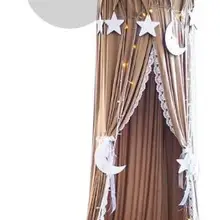 Новая детская палатка, Nordic Стиль москитная сетка-полог, Детская фотография реквизиты-украшения 240 см высотой