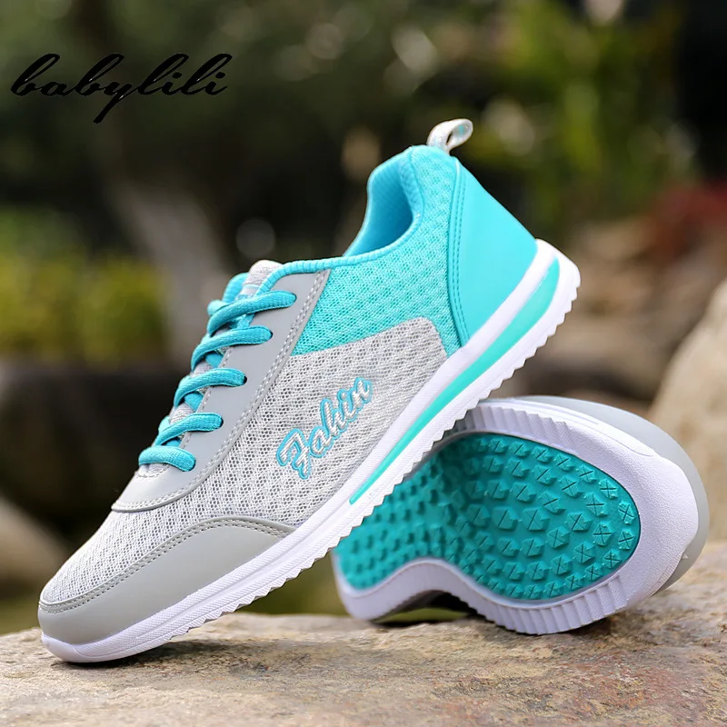 

Women Shoes Soft Bottom Sneakers Women Breathable Mesh Vulcanized Shoes For Basket Femme 2019 New Krasovki Women Casual Shoes