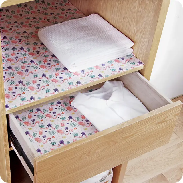 Online Shop Kitchen Cartoon Flamingo Oil Proof Pad Home Wardrobe