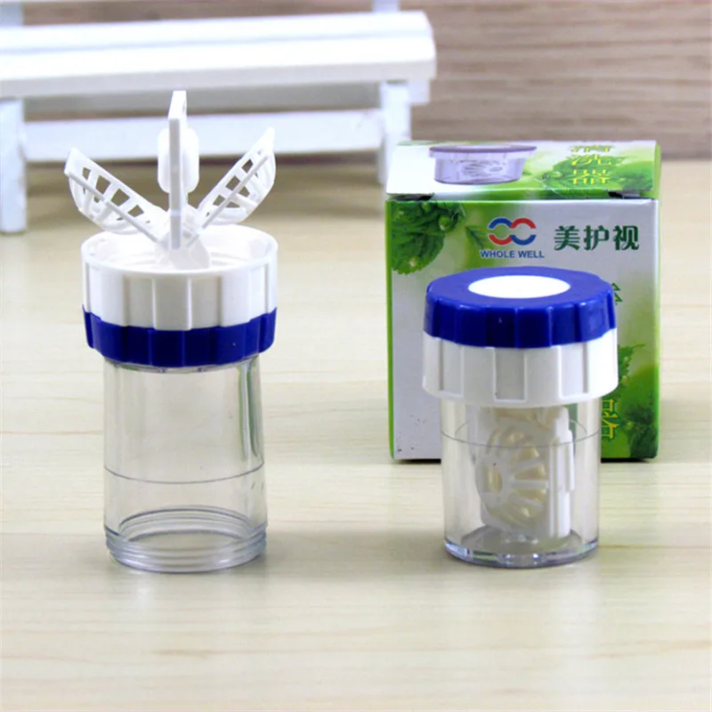 Hot Selling Practical Manually Contact Lens Cleaner Washer Cleaning