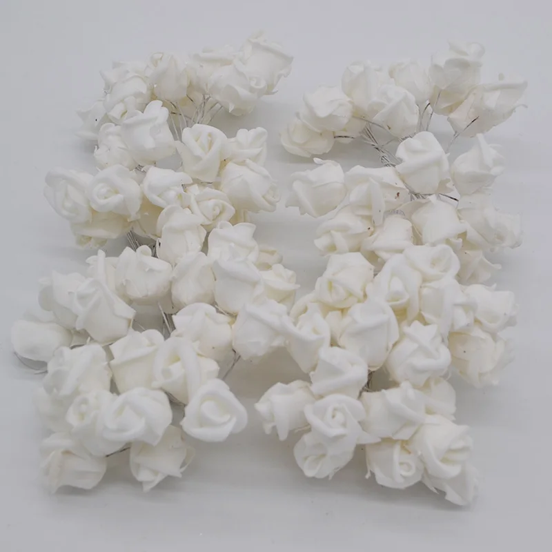 Белые Искусственные цветы ручной работы из пенополиэтилена, искусственные цветы ручной работы, свадебные вечерние украшения для дома, букет невесты, искусственные цветы