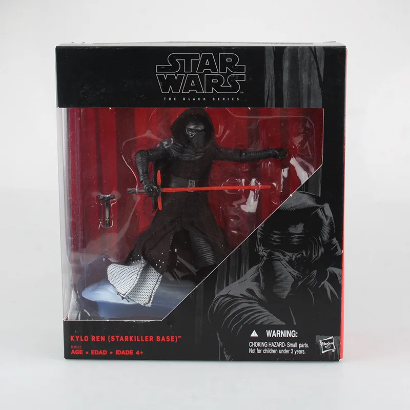 Звездные войны 7 The Force Awakens The Black Series Starkiller база ПВХ фигурка Коллекционная модель игрушки