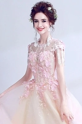 

Hot Luxury Beading Tassels Sleeve Carnival Gown Women Medieval Renaissance Gown Queen Dress Cosplay Costume Party Costume Royal