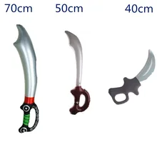 Надувные наружные игрушки Детские садовые игрушки детские игрушки пиратские мечи форма аниме надувные мечи подарки для детей Новинка