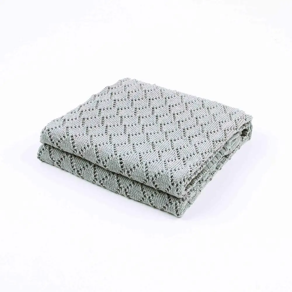 Newborn Blankets Детское одеяло s вязаное для новорожденных пеленка для Новорожденных Обертывание одеяло карамельный цвет Infantil коляска Диван Постельные принадлежности Покрывала для малышей одеяла - Цвет: Newborn Blankets
