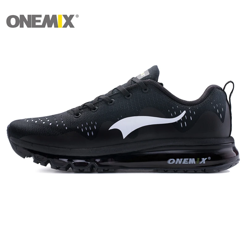 

ONEMIX Genuine Air Cushion Running Shoes Woman Breathable Men Running Shoes Outdoor Comfortable Sports Durable Jogging Sneakers