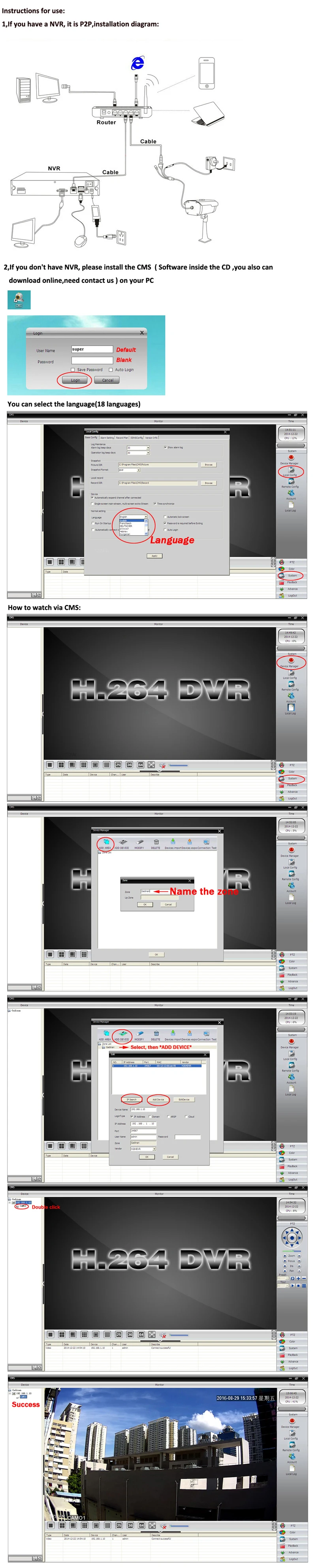 front door security camera AZISHN 4CH H.265+1080P 48V POE 2MP NVR CCTV Camera System Outdoor Security 1080P IP Camera P2P Video Surveillance System NVR Kit wireless camera system