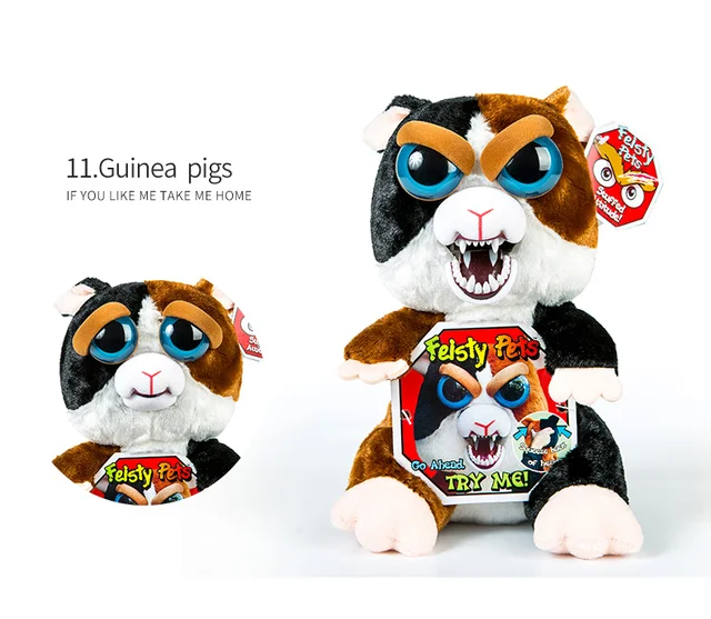 angry face stuffed animal