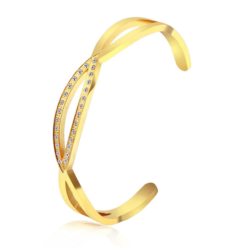 

Cardy Koala Adjustable 12mm female bracelet high quality stainless steel gold / silver opening bracelet fashion female jewelry