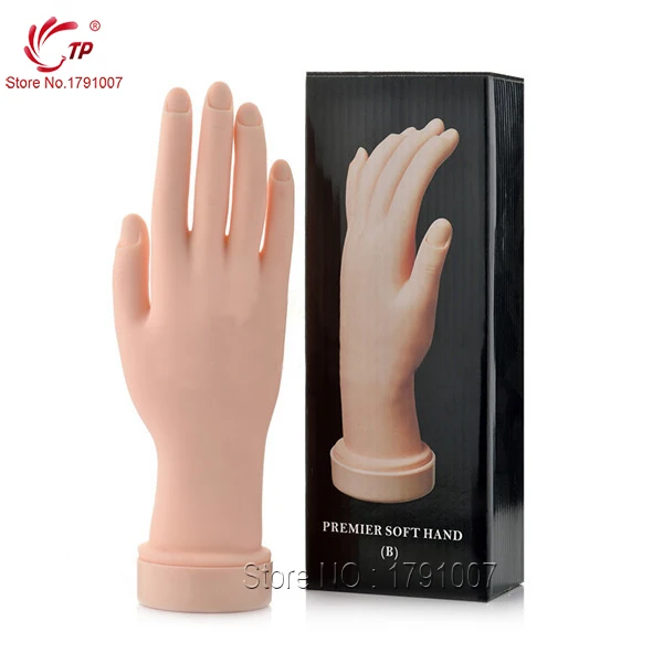 tp beauty practice model fake right hand nail salon supply nail art