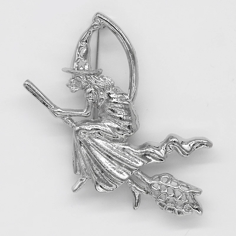 

Fashion Brooch Witch Pin brooches C2532 A