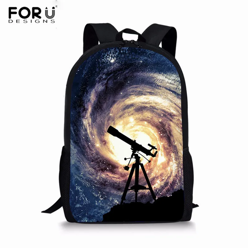 FORUDESIGNS Backpack for Teenager Girls Boys School Bags the Space Galaxy Women Travel Bagpack Children School Rucksack - Цвет: L2765C