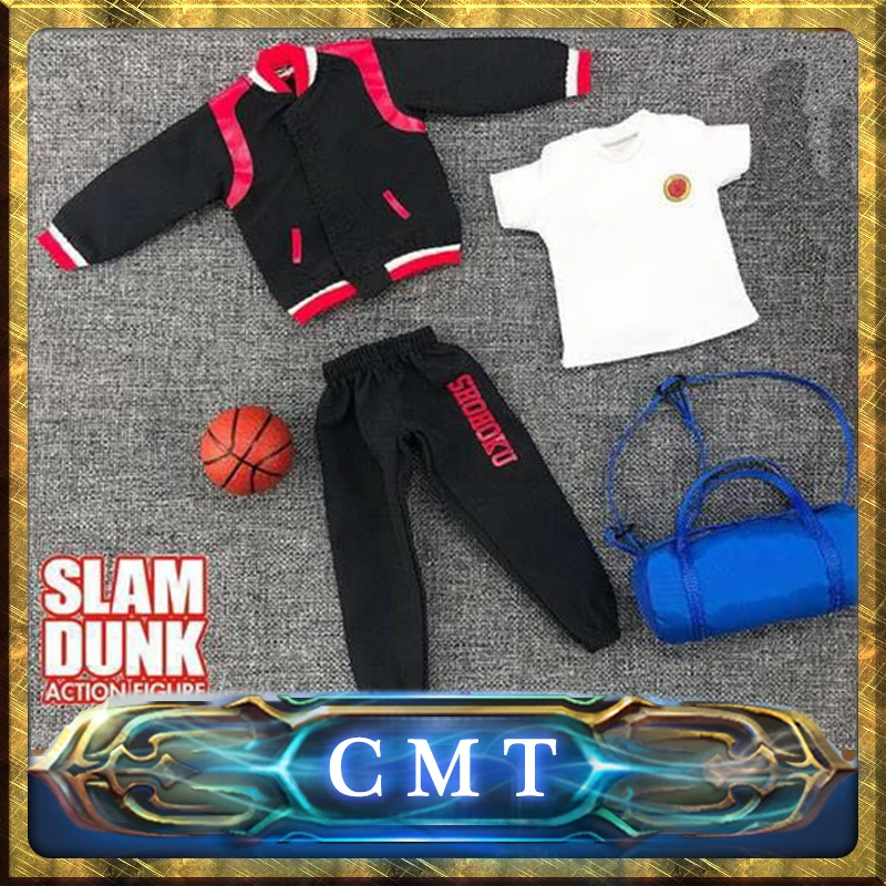 

CMT Instock Dasin Model DM Slam Dunk Shohoku Winter Training Wear and accessory Plain Cloth Set Anime Toys Figure
