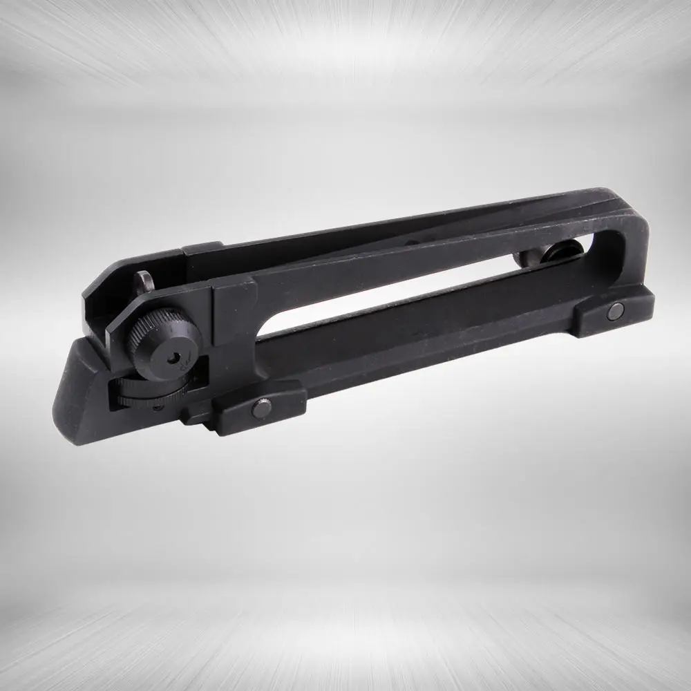 Tactische M4 M16 AR15 Afneembare Standaard Handvat Mount Aluminium en Stalen Constructie Achter Verstelbare Sight voor 20mm Rail