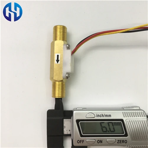 -BG1-4 water brass hall flow rate sensor meter  (16)