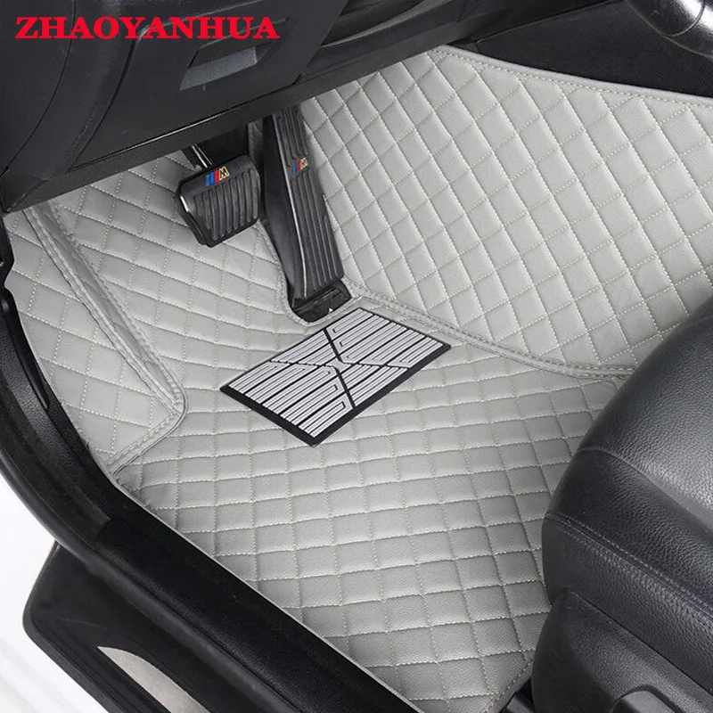 ZHAOYANHUA Special custom made car floor mats for Renault Scenic