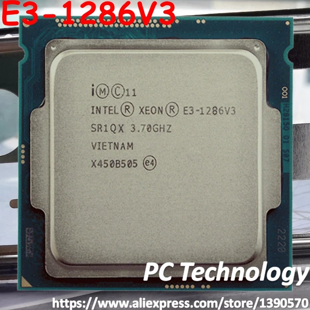 Original Intel Xeon processor E3-1286V3 CPU 3.70GHz 8M LGA1150 Quad-core  Desktop E3-1286 V3 Free shipping E3 1286V3 P4700 - AliExpress