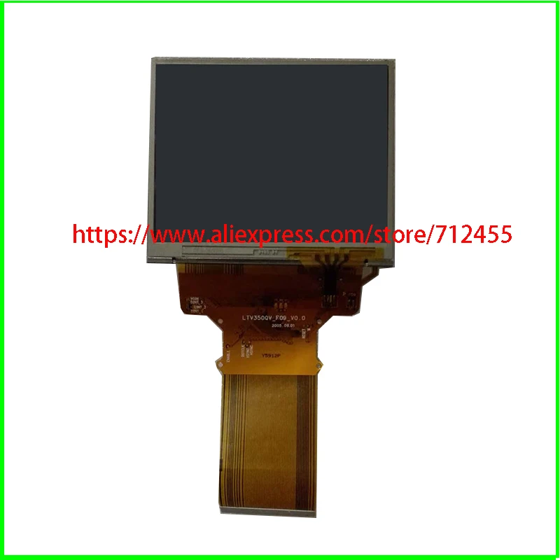 

3.5inch LTV350QV-F06 LTV350QV-F09 LTV350QV-FOE lcd screen with touch screen digitizer for Saeco Primea touch plus GPS PND