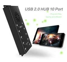 10-port Universal Charging USB Hub for Tablets