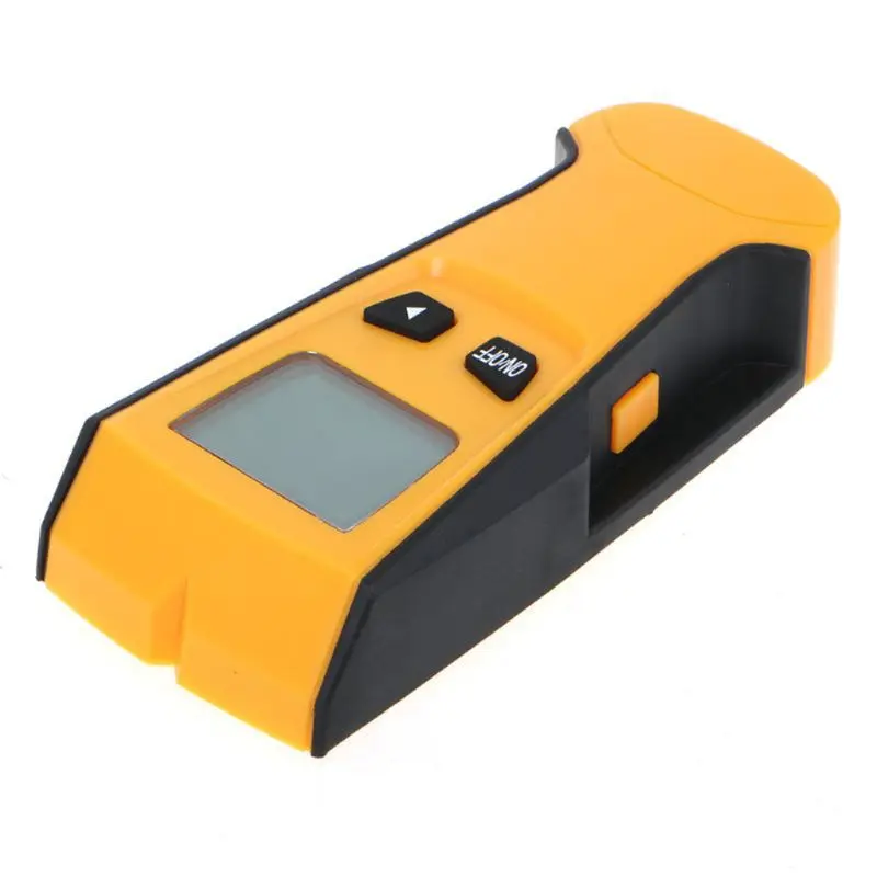 

Yellow TH210 Wall Thickness Gauge Without Battery Backlight Stud Metal AC Wire Scanner Wall Stud Finder Electronic Auto Calibrat