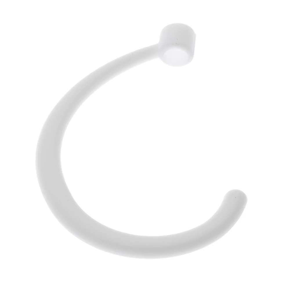 1 Pair Silicone Gel Anti-lost Ear Hook Hang Earloop Holder for Apple AirPods iPhone 7 7Plus 8 8Plus X Earpods Left and Right