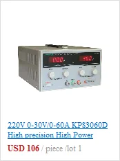 Напряжение регуляторы KPS3010D 30V 10A коммутатор лабораторный источник питания постоянного тока 0,1 V 0.01A цифровой Дисплей Регулируемый мини источник питания постоянного тока