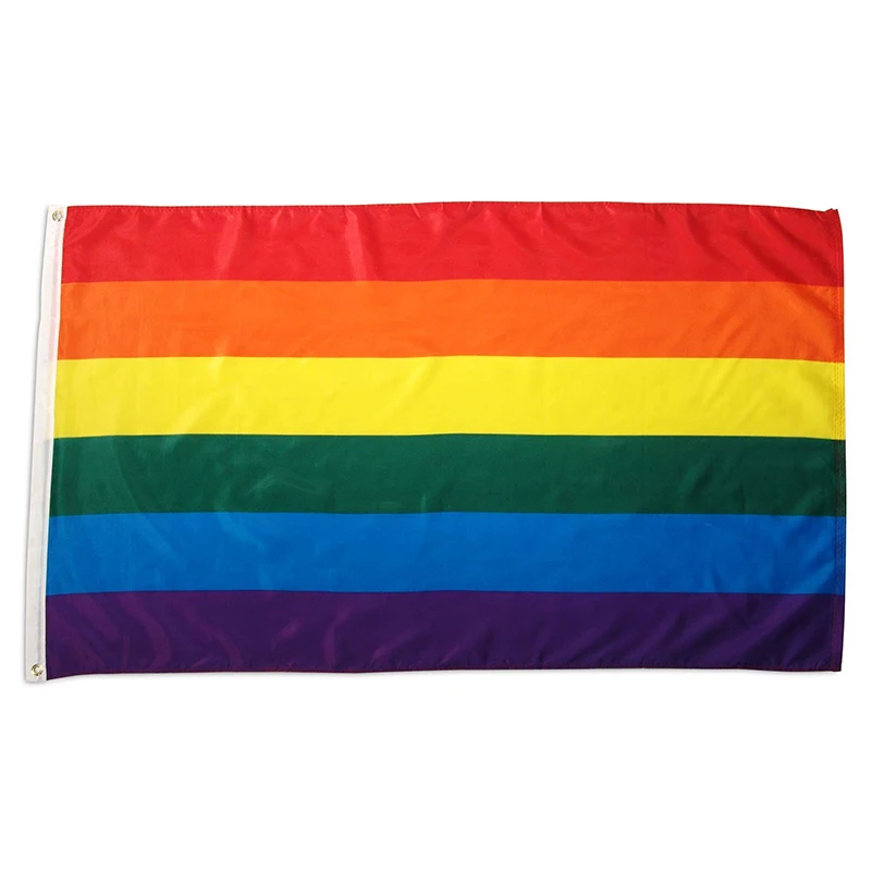 

colorful rainbow flags for decoration 90*150cm LGBT Flag