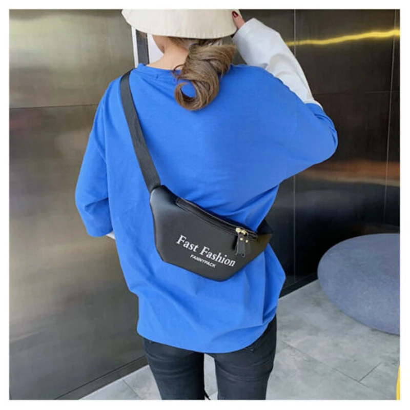 Модная женская и Мужская Новая поясная сумка с регулируемым ремнем из искусственной кожи, сумка для путешествий на бедрах и груди, маленькая сумка для мобильного телефона, нагрудная сумка
